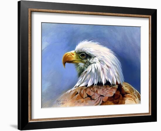 Eagle Portrait-Spencer Williams-Framed Giclee Print