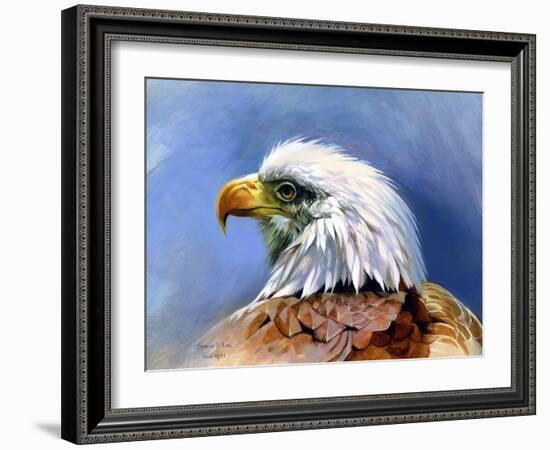 Eagle Portrait-Spencer Williams-Framed Giclee Print