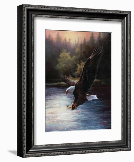 Eagle Prey-Unknown Chiu-Framed Art Print