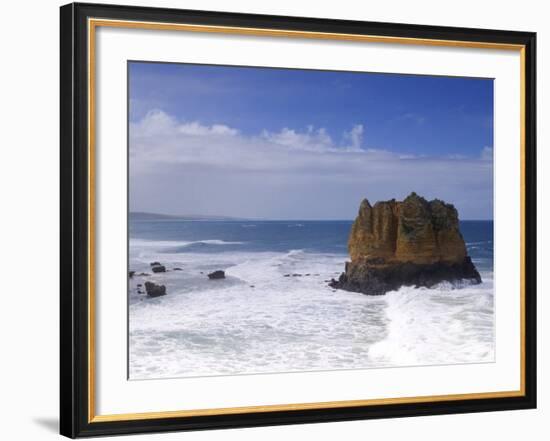 Eagle Rock, Split Point, Great Ocean Road, Victoria, Australia-Thorsten Milse-Framed Photographic Print