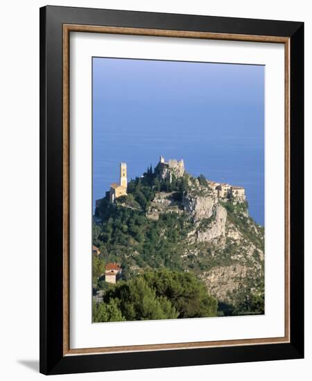 Eagle's Nest Village of Eze, Alpes-Maritimes, Cote d'Azur, Provence, French Riviera, France-Bruno Barbier-Framed Photographic Print