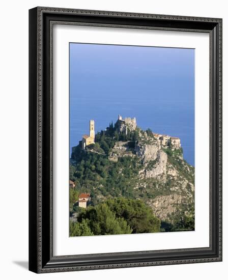 Eagle's Nest Village of Eze, Alpes-Maritimes, Cote d'Azur, Provence, French Riviera, France-Bruno Barbier-Framed Photographic Print