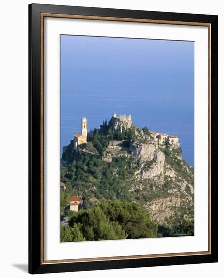 Eagle's Nest Village of Eze, Alpes-Maritimes, Cote d'Azur, Provence, French Riviera, France-Bruno Barbier-Framed Photographic Print