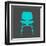 Eames Chair Teal-Anita Nilsson-Framed Art Print