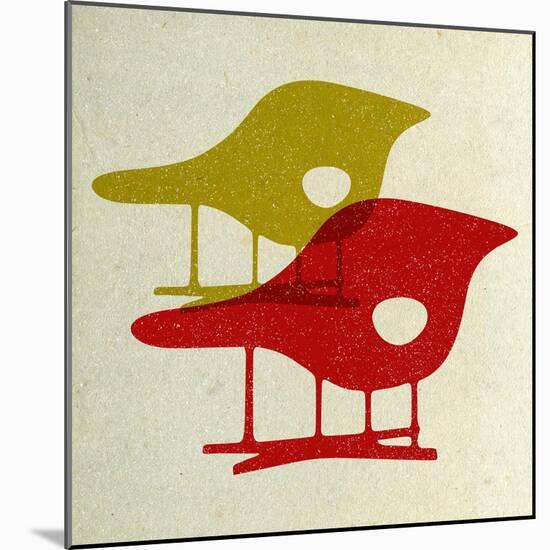 Eames La Chaise Chairs I-Anita Nilsson-Mounted Art Print