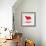 Eames Rocking Chair Red-Anita Nilsson-Framed Art Print displayed on a wall