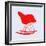 Eames Rocking Chair Red-Anita Nilsson-Framed Art Print