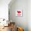 Eames Rocking Chair Red-Anita Nilsson-Mounted Art Print displayed on a wall