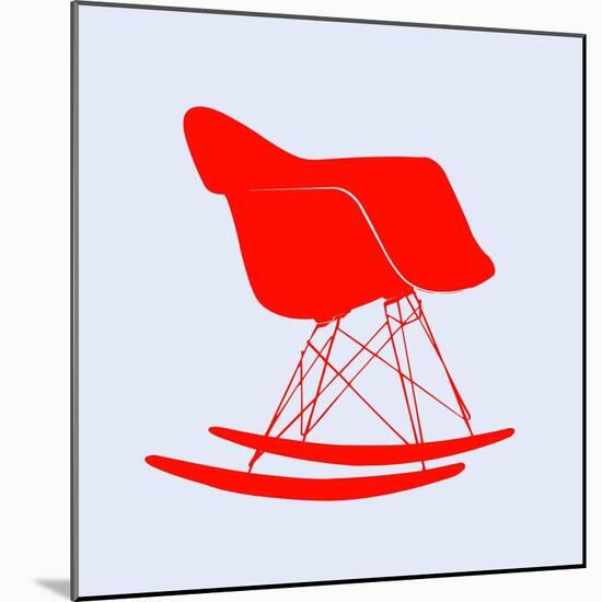 Eames Rocking Chair Red-Anita Nilsson-Mounted Art Print