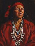Juan, Pueblo Indian, 1927-Eanger Irving Couse-Giclee Print