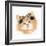 Ear Muff Kitten-Karen Middleton-Framed Giclee Print