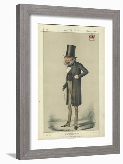 Earl Derby-Carlo Pellegrini-Framed Giclee Print