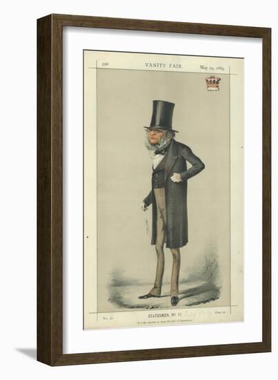 Earl Derby-Carlo Pellegrini-Framed Giclee Print