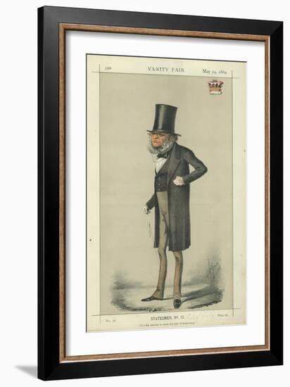 Earl Derby-Carlo Pellegrini-Framed Giclee Print