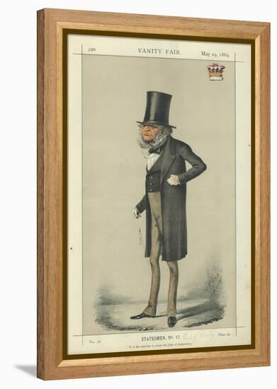 Earl Derby-Carlo Pellegrini-Framed Premier Image Canvas