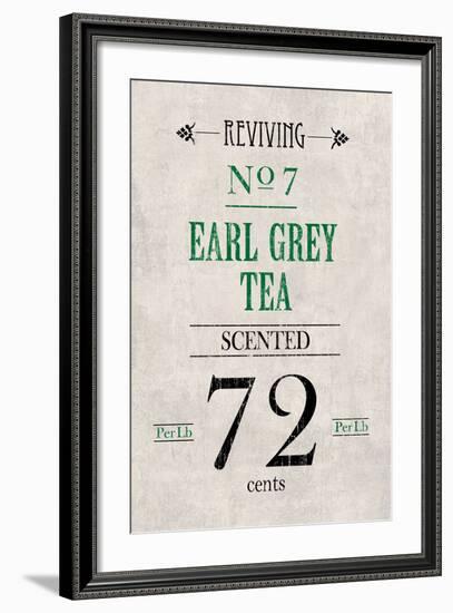 Earl Grey Tea-The Vintage Collection-Framed Art Print