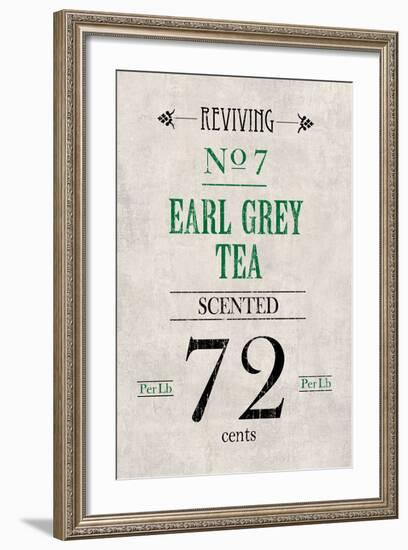 Earl Grey Tea-The Vintage Collection-Framed Art Print