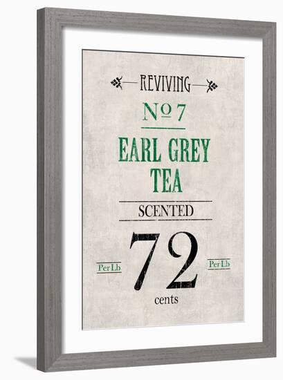 Earl Grey Tea-The Vintage Collection-Framed Art Print