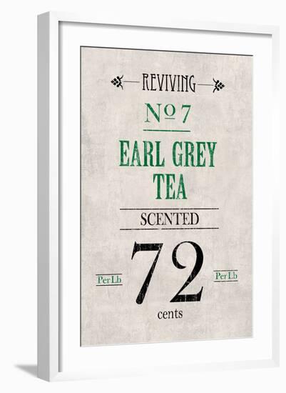 Earl Grey Tea-The Vintage Collection-Framed Art Print