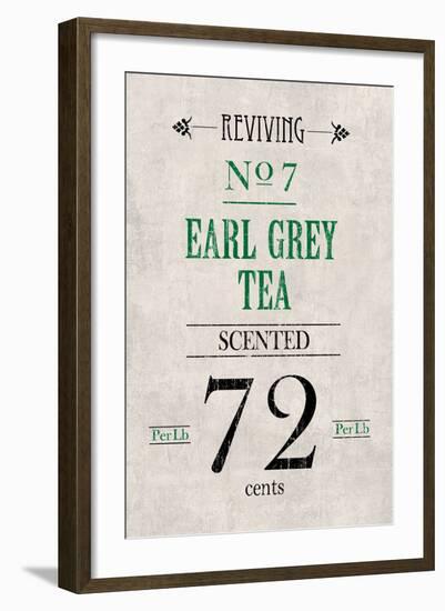 Earl Grey Tea-The Vintage Collection-Framed Art Print