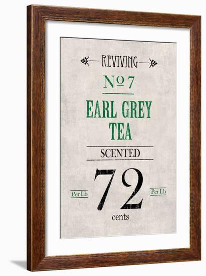 Earl Grey Tea-The Vintage Collection-Framed Art Print