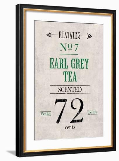 Earl Grey Tea-The Vintage Collection-Framed Art Print