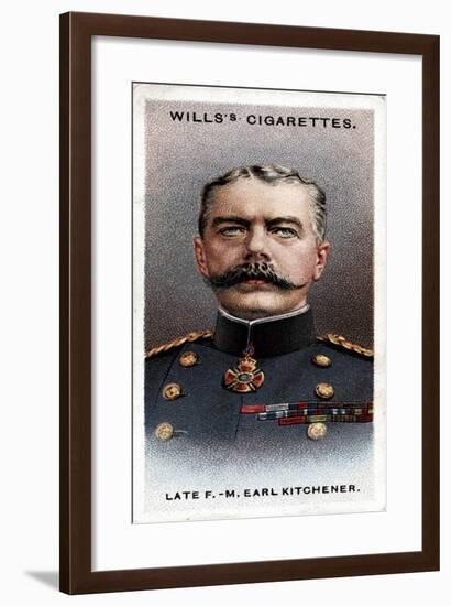 Earl Kitchener of Khartoum, Irish-Born British Soldier and Statesman, C 1900s-null-Framed Giclee Print