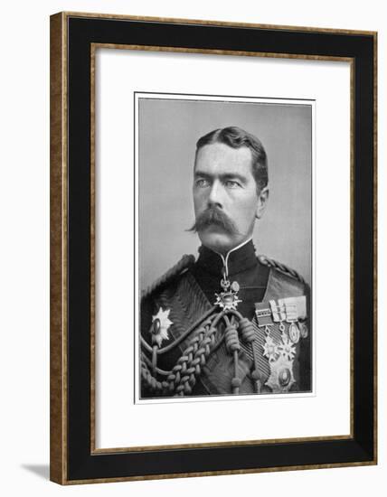 Earl Kitchener of Khartoum, Irish-Born British Soldier and Statesman, in Dress Uniform-null-Framed Giclee Print