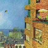 "Apartment Kite Flyer", June 14, 1958-Earl Mayan-Giclee Print
