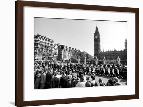 Earl Mountbatten's funeral, 1979-Alisdair Macdonald-Framed Photographic Print