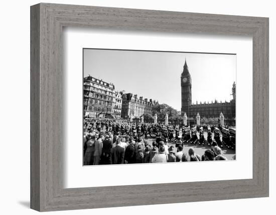 Earl Mountbatten's funeral, 1979-Alisdair Macdonald-Framed Photographic Print