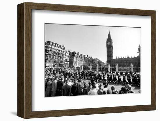 Earl Mountbatten's funeral, 1979-Alisdair Macdonald-Framed Photographic Print