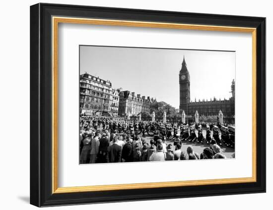 Earl Mountbatten's funeral, 1979-Alisdair Macdonald-Framed Photographic Print