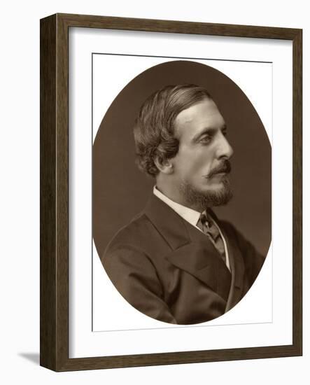 Earl of Dufferin, Governor-General of Canada, 1876-Lock & Whitfield-Framed Photographic Print