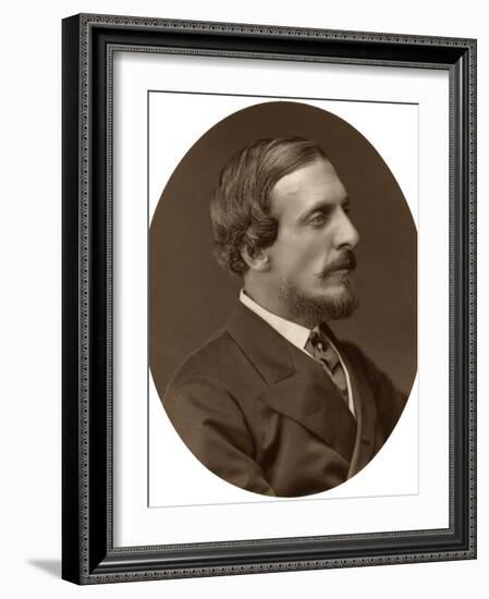 Earl of Dufferin, Governor-General of Canada, 1876-Lock & Whitfield-Framed Photographic Print