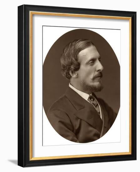 Earl of Dufferin, Governor-General of Canada, 1876-Lock & Whitfield-Framed Photographic Print