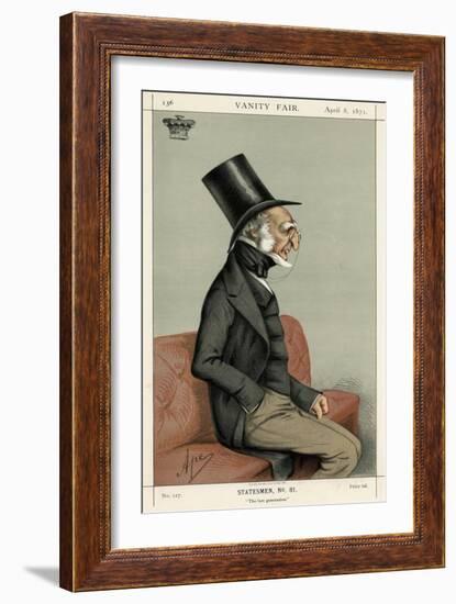 Earl of Harrowby, Vanity Fair-Carlo Pellegrini-Framed Art Print