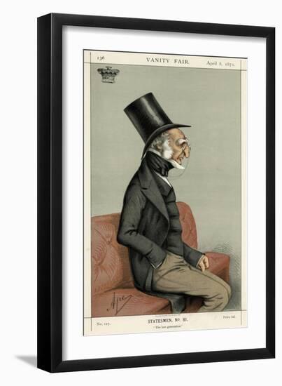 Earl of Harrowby, Vanity Fair-Carlo Pellegrini-Framed Art Print