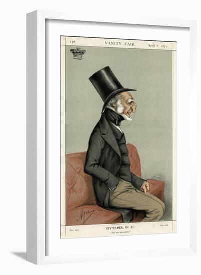 Earl of Harrowby, Vanity Fair-Carlo Pellegrini-Framed Art Print