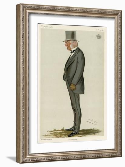 Earl of Macclesfield-Leslie Ward-Framed Art Print