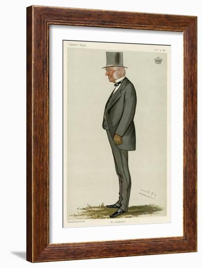 Earl of Macclesfield-Leslie Ward-Framed Art Print