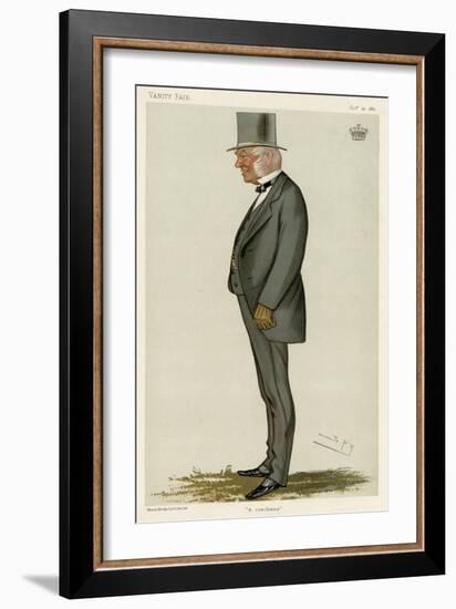 Earl of Macclesfield-Leslie Ward-Framed Art Print