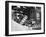 Early 1950S Bedford M Tipper Delivering Aggregates to a Building Site, South Yorkshire, July 1954-Michael Walters-Framed Photographic Print