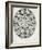 Early 19th-Century Print Depicting the Indian Zodiac-null-Framed Giclee Print