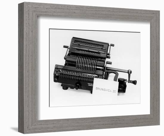 Early 20th Century Calculator-National Physical Laboratory-Framed Photographic Print