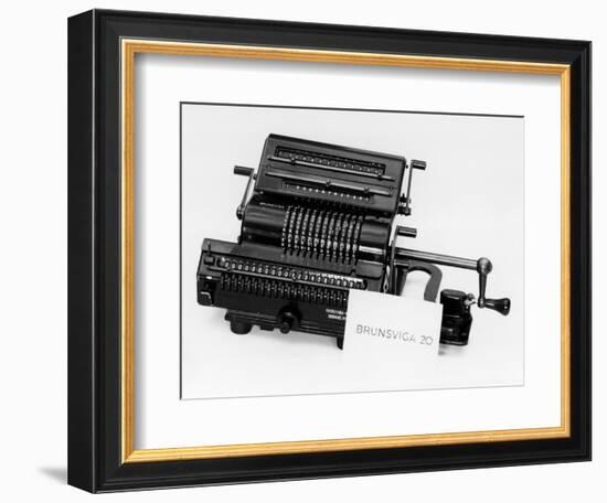 Early 20th Century Calculator-National Physical Laboratory-Framed Photographic Print