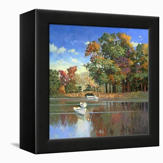 Early Autumn in the Loire-Max Hayslette-Framed Premier Image Canvas