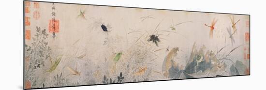 Early Autumn (Ink and Colours on Paper)-Qian Xuan-Mounted Giclee Print