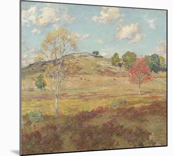Early Autumn-Willard Leroy Metcalf-Mounted Premium Giclee Print
