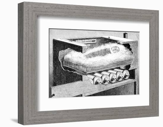 Early Baby Incubator, 19th Century-Science Photo Library-Framed Photographic Print